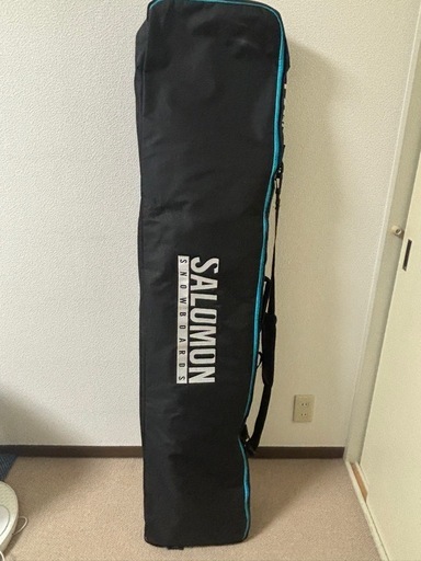 SALOMON スノーボードセット（ビンディング・ブーツ25.5cm・専用ケース付き）