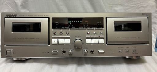 TEAC W-890R S ダブルオートリバースカセットデッキ