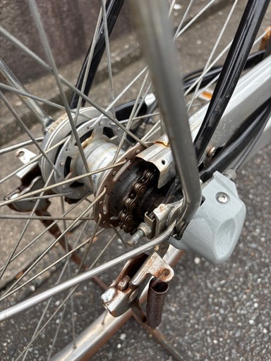 自転車　27インチ　内装3段変速　ブリヂストン
