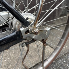 自転車　27インチ　内装3段変速　ブリヂストンの画像