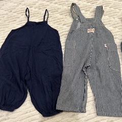 90cm、オーバーオールの画像