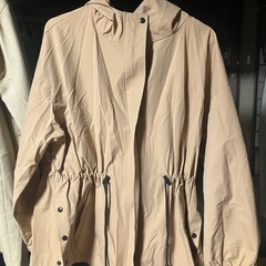 【美品】My:niaベージュ マウンテンパーカー 防風 UVカットの画像
