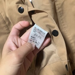 【美品】My:niaベージュ マウンテンパーカー 防風 UVカットの画像