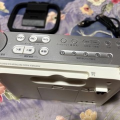 ソニー ポータブルラジオレコーダー FM/AM/ワイドFM対応 ICZ-R250TVの画像