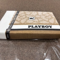 新品未使用　プレイボーイ　ウインターシーツの画像