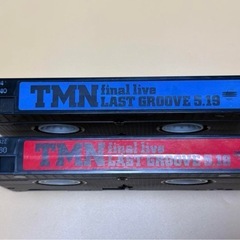 TMN final live LAST GROOVE 5.18& 5.19VHSの画像