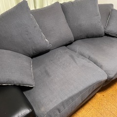 ニトリ 3人掛けソファ キングダム 定価12万円の画像