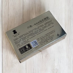 【新品】6色アイシャドウ グリッター ラメ 中国コスメの画像