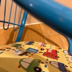 美品　子供用豆イスの画像
