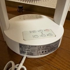 ニトリ サーキュレーターと日立 衣類乾燥除湿機 HJS-D562の画像