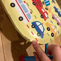 美品　子供用豆イスの画像