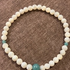 数珠　女性用　ケースお付けします。
の画像
