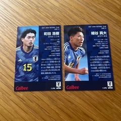 カルビー　カード　a代表 サッカーの画像