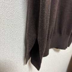 ブラウン　ロングワンピースの画像