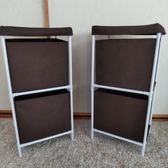 ちいかわ収納棚２個組の画像