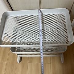 山善　ハンガーラック　トローリ　スリムの画像