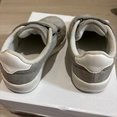 子供靴 夏靴 シューズ グレー 15cmの画像