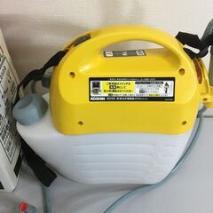 【🍀美品】工進(KOSHIN) 乾電池式 噴霧器 タンク 5L ガーデンマスター GT-5HS 洗浄スイッチ付 ハイパワー 単一 電池 6本の画像