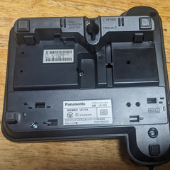 ☎パナソニック シンプル固定電話機  ☎Panasonic デザインテレホン VE-F04-Kの画像