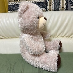 ❣️ベージュ クマ ぬいぐるみ 大きめ❣️の画像