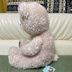 ❣️ベージュ クマ ぬいぐるみ 大きめ❣️の画像