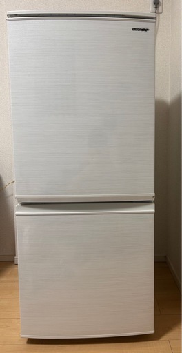 【取引決定】SHARP　冷蔵庫137L 2019年製