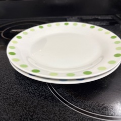 水玉　丸皿　セットの画像
