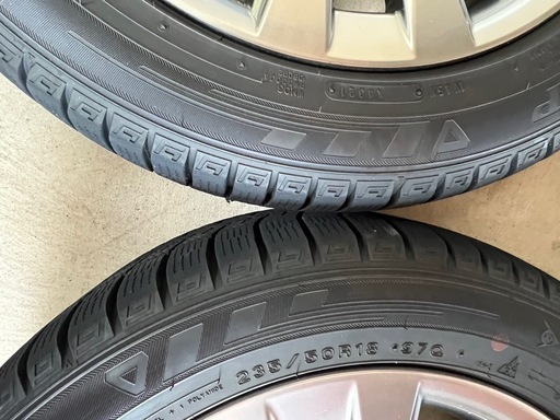 ご成約！レクサス LS460 LS600h 純正後期ホイール 18×7.5J +32 PCD120 ダンロップ ウィンターマックス 03 235/50R18 4本