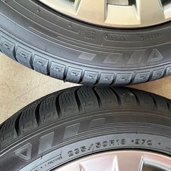 レクサス LS460 LS600h 純正後期ホイール 18×7.5J +32 PCD120 ダンロップ ウィンターマックス 03 235/50R18 4本の画像