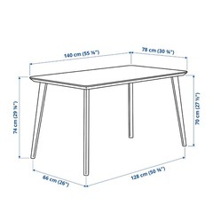 【まだまだ募集】ダイニングテーブル LISABO リーサボーの画像