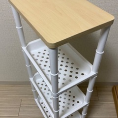 ☆取引中☆組み立て式シェルフ　無料お譲りの画像