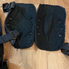 SWAT コスプレ ハロウィン　タクティカルベスト 黒
の画像