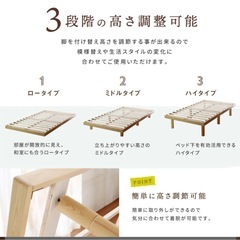 シングルベッド フレームの画像