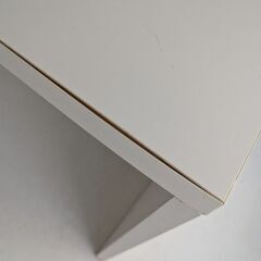 テーブル　白　分解可能の画像