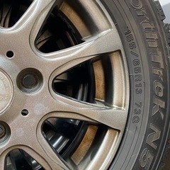 スタッドレスタイヤ　ホイール付き　155/65R13　　　の画像