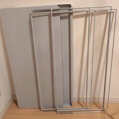 【10/22まで出品】無印良品　スチールユニットシェルフの画像