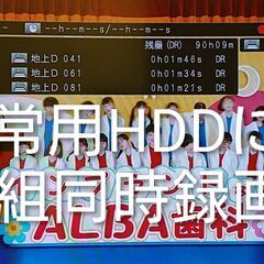 5TB/東芝/DBR-M490/地デジを最大6ch迄全録タイプ/レグザ/純正リモコン付の画像