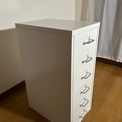 ikea 収納棚　ホワイトの画像