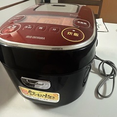 アイリスオーヤマ 3合炊き炊飯器 銘柄炊き IH式 2018年製 KRC-IE30-Bの画像