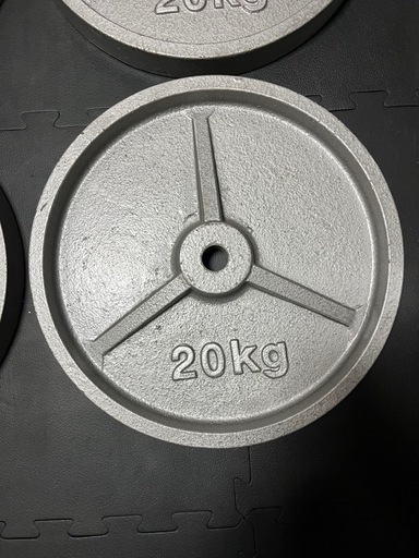 TIGORA  バーベルプレート 20kg