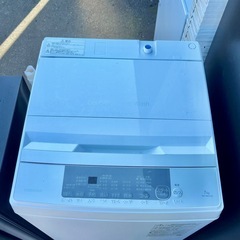 Toshiba 縦型洗濯機本体 7kg ホワイト 23年製の画像