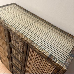 アジアン家具 キャビネット チェスト タンスの画像