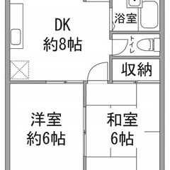 🏢安心の叶えRoom✨『2DK』川越市藤原町✨敷金礼金無料…