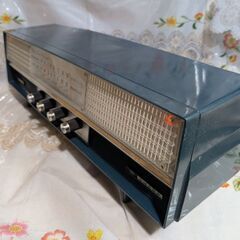シャープ UL-132 2バンド真空管ラジオステレオ風　bluetoothの画像