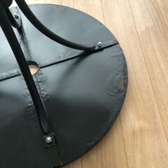 モザイクタイル貼り　ガーデンテーブルの画像