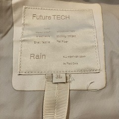 【美品】workman Future TECH Rain jacket 3Lの画像