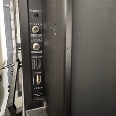 東芝REGZA55型TVの画像