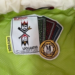 BURTON スノーボード　ジャケット　Mの画像