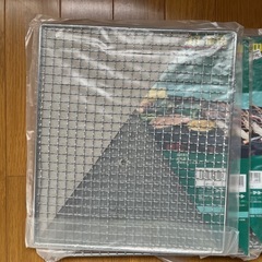 【9枚セット】バーベキュー用あみ 金物 コンロ 鉄 キャンプの画像