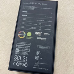 Samsung Galaxy S III Progre (SCL21) 本体 オメガブルー 付属品付きの画像